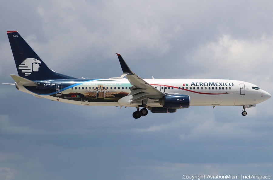 AeroMexico Boeing 737-852 (XA-AMM) | Photo 180464