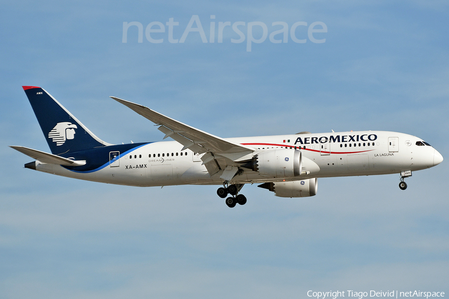 AeroMexico Boeing 787-8 Dreamliner (XA-AMX) | Photo 332889