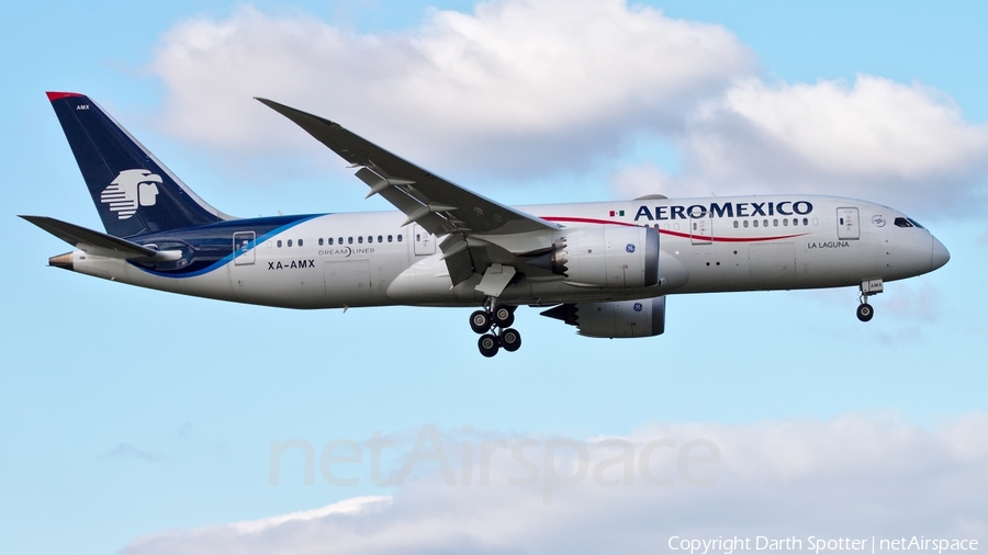 AeroMexico Boeing 787-8 Dreamliner (XA-AMX) | Photo 182465