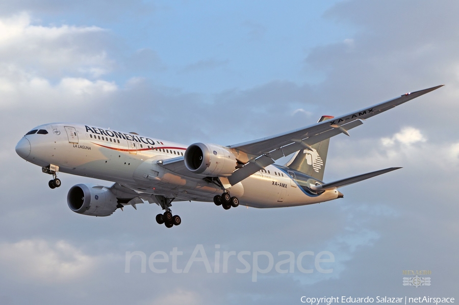 AeroMexico Boeing 787-8 Dreamliner (XA-AMX) | Photo 472400