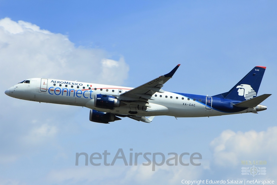 AeroMexico Connect Embraer ERJ-190AR (ERJ-190-100IGW) (XA-CAC) | Photo 158943