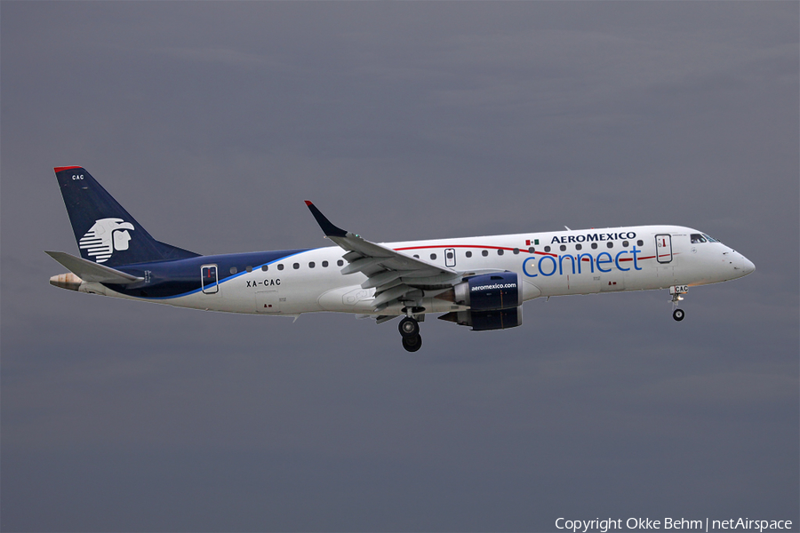 AeroMexico Connect Embraer ERJ-190AR (ERJ-190-100IGW) (XA-CAC) | Photo 36475