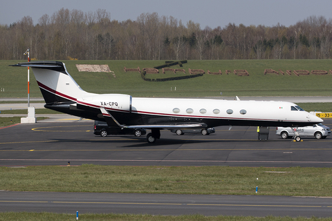 Commander Mexicana Gulfstream G-V (XA-CPQ) at  Hamburg - Fuhlsbuettel (Helmut Schmidt), Germany