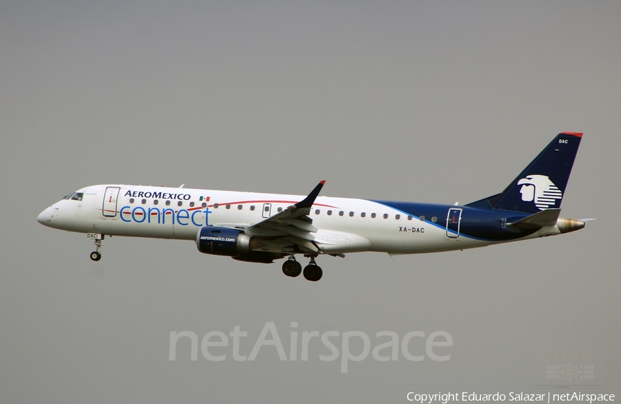 AeroMexico Connect Embraer ERJ-190LR (ERJ-190-100LR) (XA-DAC) | Photo 141724