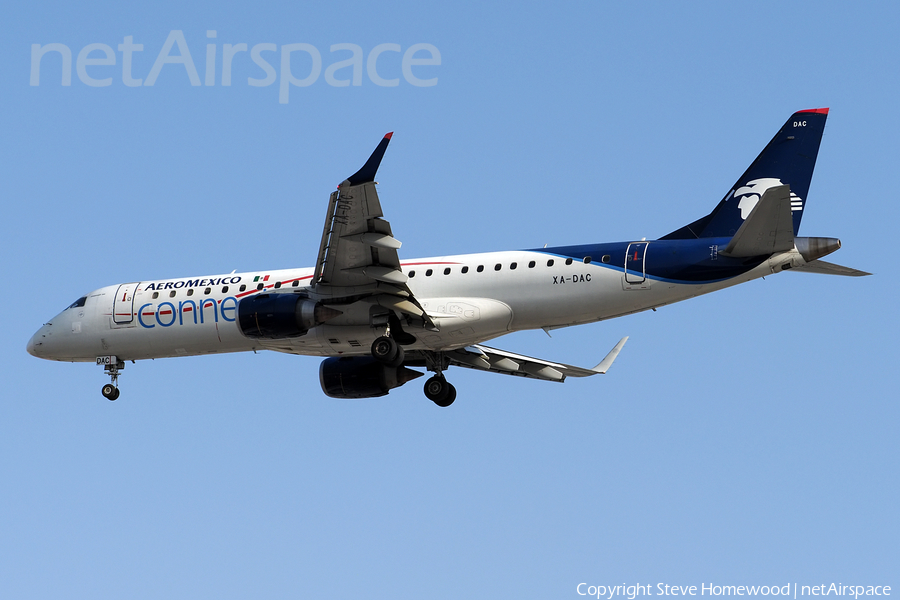 AeroMexico Connect Embraer ERJ-190LR (ERJ-190-100LR) (XA-DAC) | Photo 659956