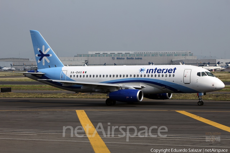 Interjet Sukhoi Superjet 100-95B (XA-DAS) | Photo 375352