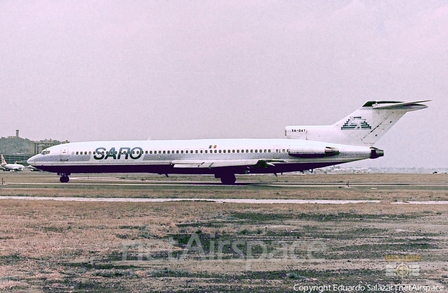 SARO - Servicios Aéreos Rutas Oriente Boeing 727-264(Adv) (XA-DAT) | Photo 391343