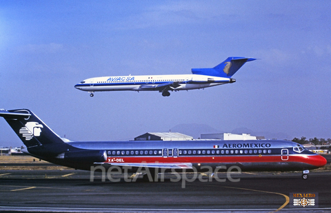 AeroMexico McDonnell Douglas DC-9-32 (XA-DEL) at  Mexico City - Lic. Benito Juarez International, Mexico