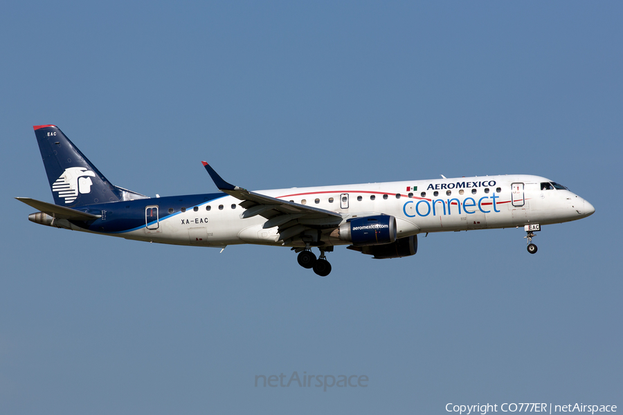 AeroMexico Connect Embraer ERJ-190LR (ERJ-190-100LR) (XA-EAC) | Photo 87460