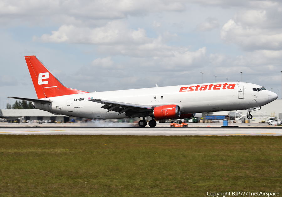 Estafeta Carga Aerea Boeing 737-490(SF) (XA-EME) | Photo 295271