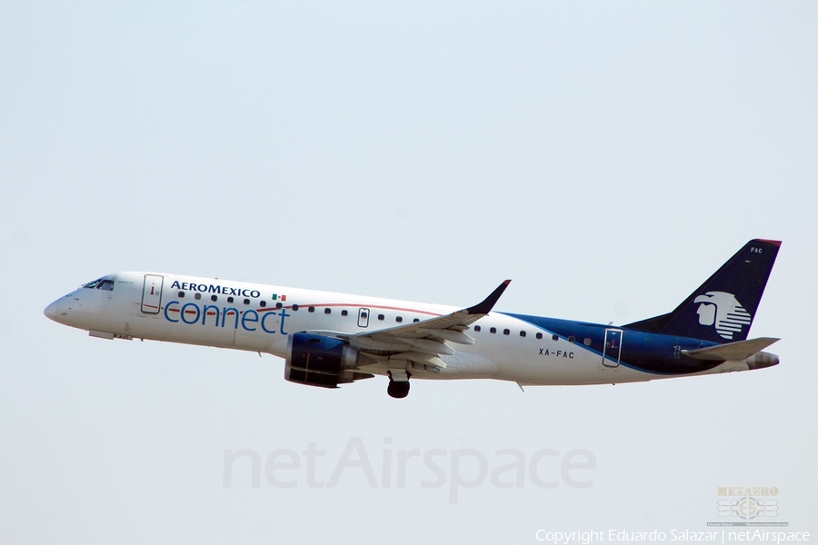 AeroMexico Connect Embraer ERJ-190AR (ERJ-190-100IGW) (XA-FAC) | Photo 247476