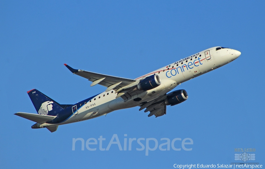 AeroMexico Connect Embraer ERJ-190AR (ERJ-190-100IGW) (XA-FAC) | Photo 269160