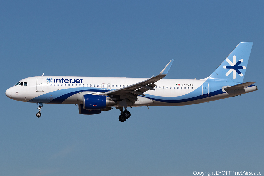 Interjet Airbus A320-214 (XA-GAC) | Photo 140774