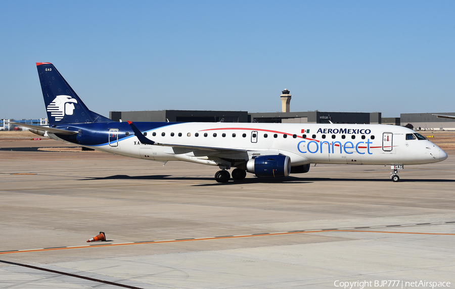 AeroMexico Connect Embraer ERJ-190LR (ERJ-190-100LR) (XA-GAD) | Photo 282602