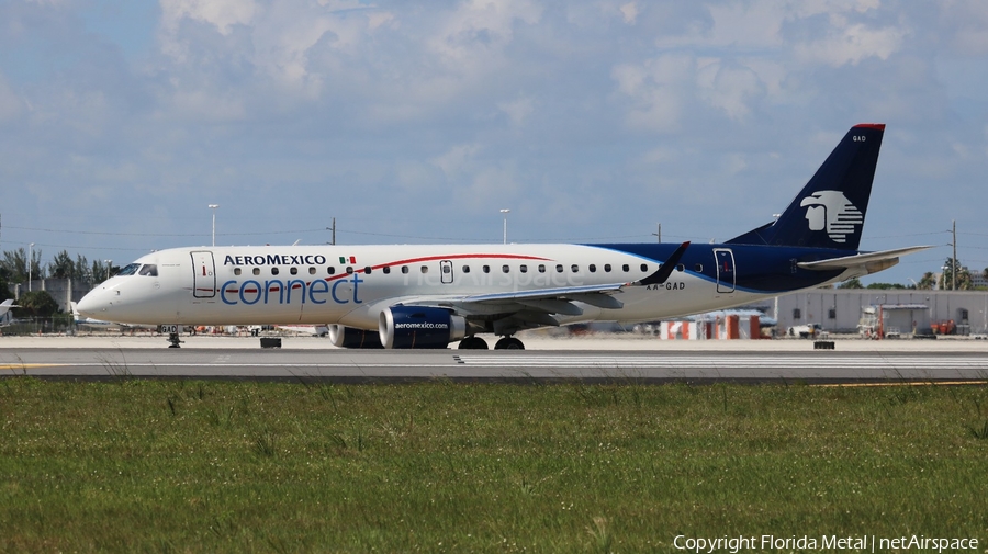 AeroMexico Connect Embraer ERJ-190LR (ERJ-190-100LR) (XA-GAD) | Photo 408451