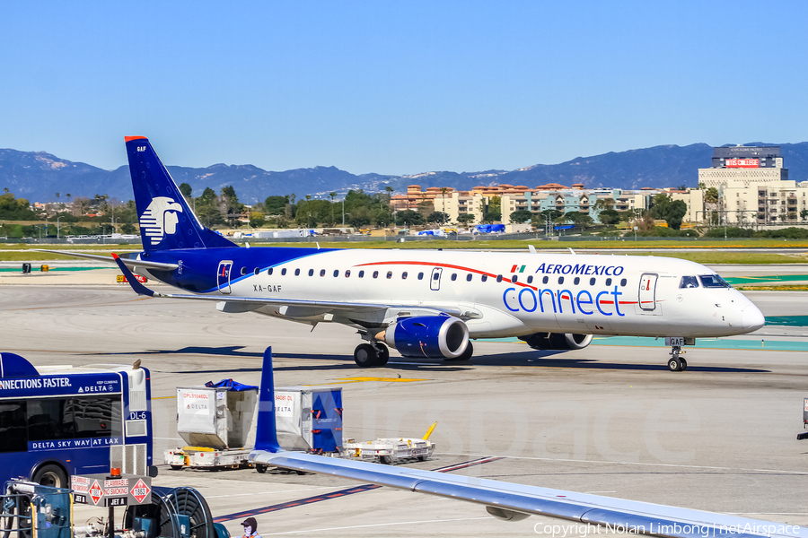 AeroMexico Connect Embraer ERJ-190LR (ERJ-190-100LR) (XA-GAF) | Photo 441466