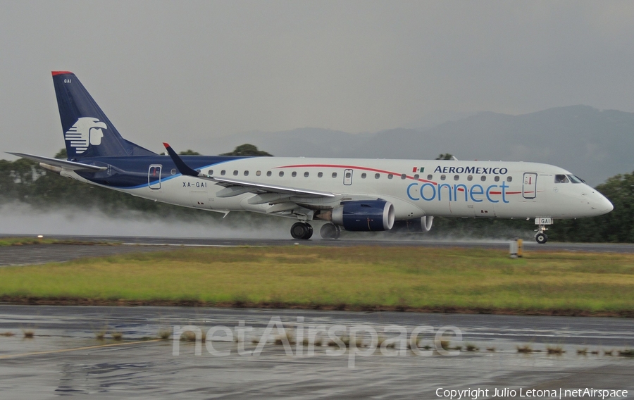 AeroMexico Connect Embraer ERJ-190LR (ERJ-190-100LR) (XA-GAI) | Photo 132264
