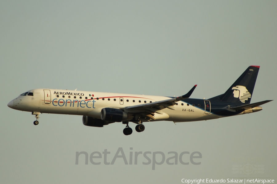 AeroMexico Connect Embraer ERJ-190AR (ERJ-190-100IGW) (XA-GAL) | Photo 117386