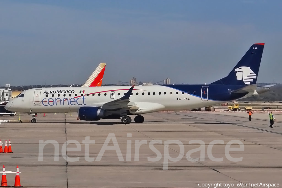AeroMexico Connect Embraer ERJ-190AR (ERJ-190-100IGW) (XA-GAL) | Photo 68430