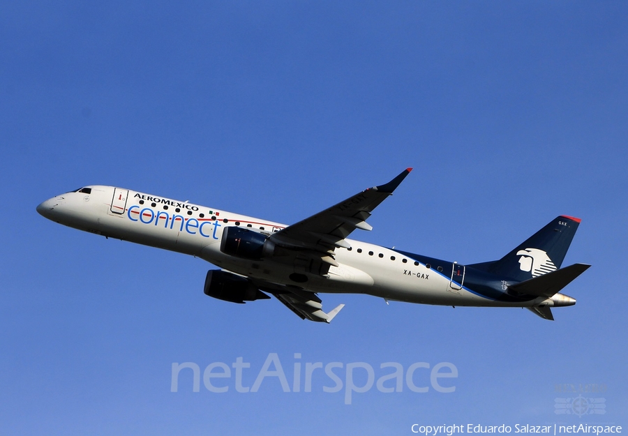 AeroMexico Connect Embraer ERJ-190AR (ERJ-190-100IGW) (XA-GAX) | Photo 164207
