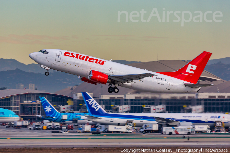 Estafeta Carga Aerea Boeing 737-3M8(BDSF) (XA-GGB) | Photo 356801