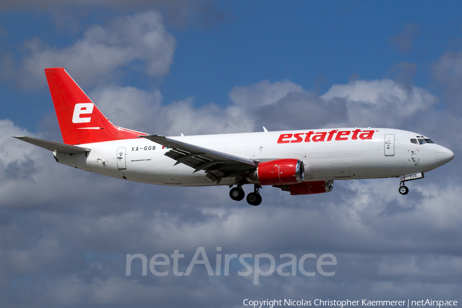 Estafeta Carga Aerea Boeing 737-3M8(BDSF) (XA-GGB) | Photo 158817