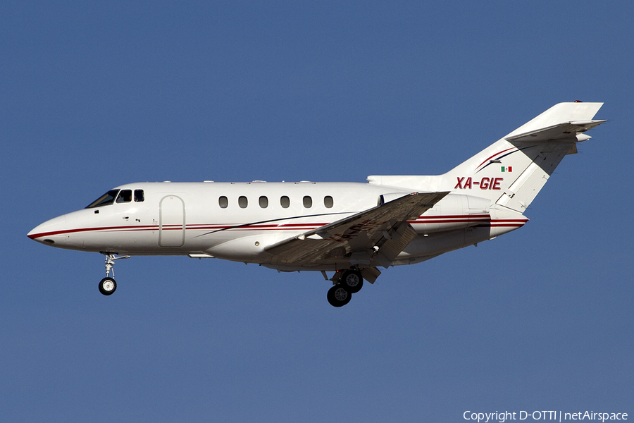 Aerolineas Ejecutivas Raytheon Hawker 800XP (XA-GIE) | Photo 341712