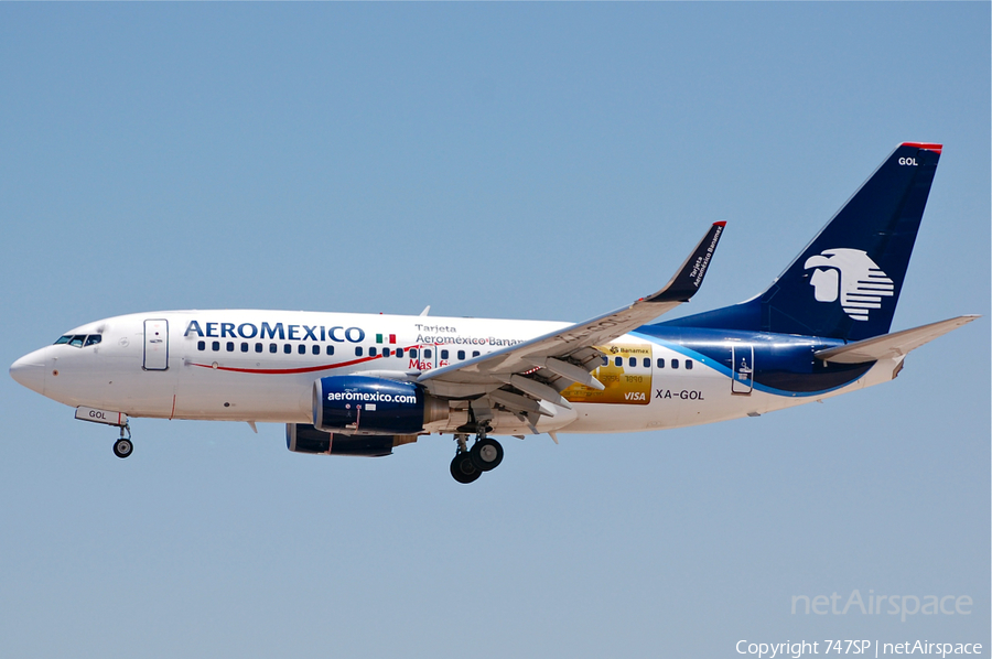 AeroMexico Boeing 737-752 (XA-GOL) | Photo 33985