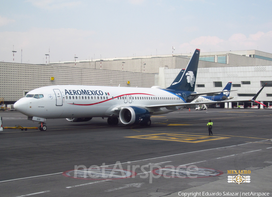 AeroMexico Boeing 737-8 MAX (XA-GOS) | Photo 681388