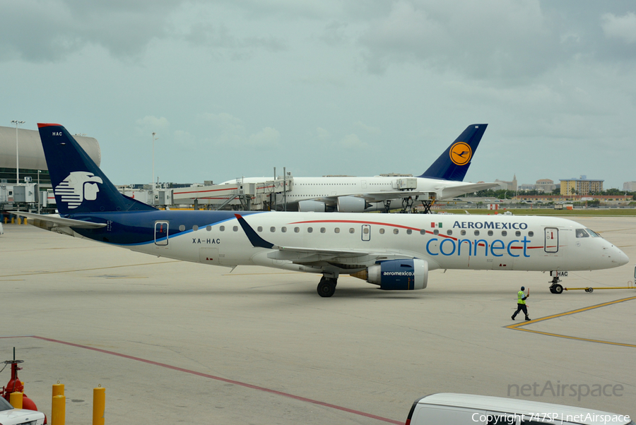 AeroMexico Connect Embraer ERJ-190LR (ERJ-190-100LR) (XA-HAC) | Photo 76728