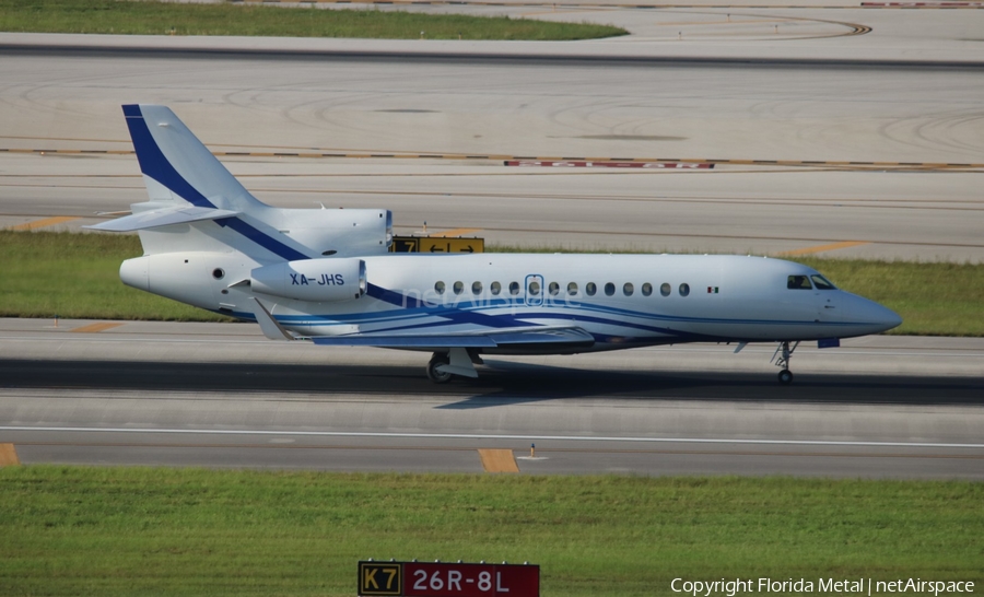 (Private) Dassault Falcon 7X (XA-JHS) | Photo 324926