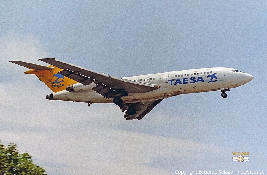 TAESA Lineas Aéreas Boeing 727-22 (XA-JJA) | Photo 529167