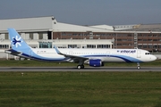 Interjet Airbus A321-211 (XA-JPB) at  Hamburg - Finkenwerder, Germany