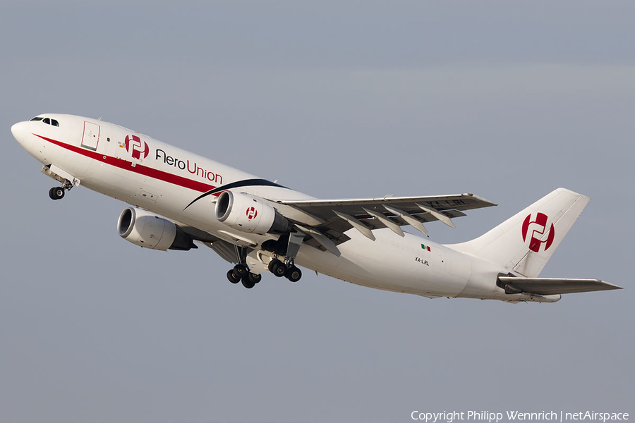 AeroUnion Cargo Airbus A300B4-203(F) (XA-LRL) | Photo 309924