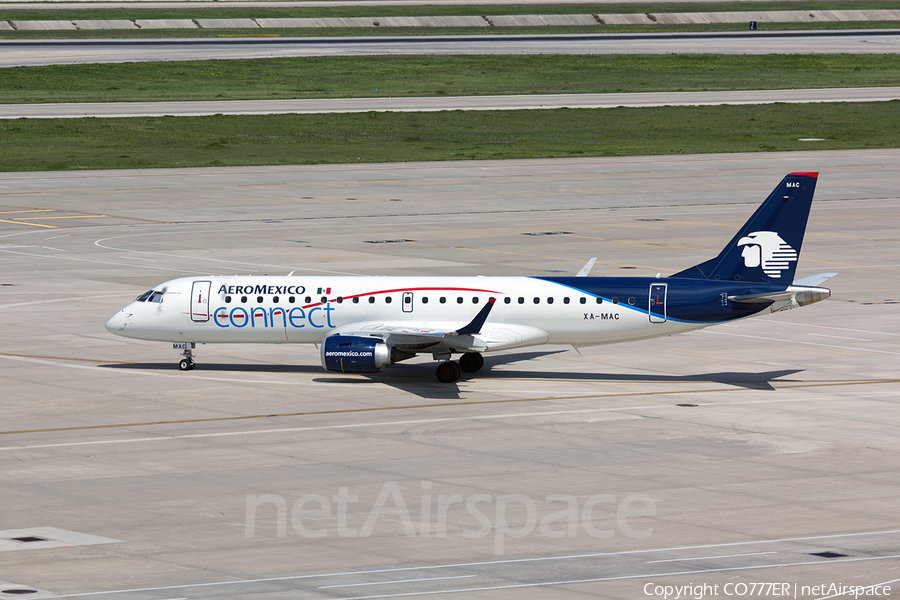 AeroMexico Connect Embraer ERJ-190LR (ERJ-190-100LR) (XA-MAC) | Photo 3369