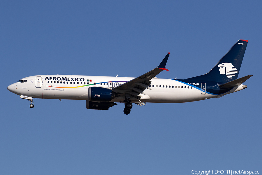 AeroMexico Boeing 737-8 MAX (XA-MAQ) | Photo 538629