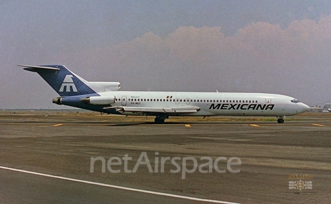 Mexicana Boeing 727-264(Adv) (XA-MEC) at  Mexico City - Lic. Benito Juarez International, Mexico