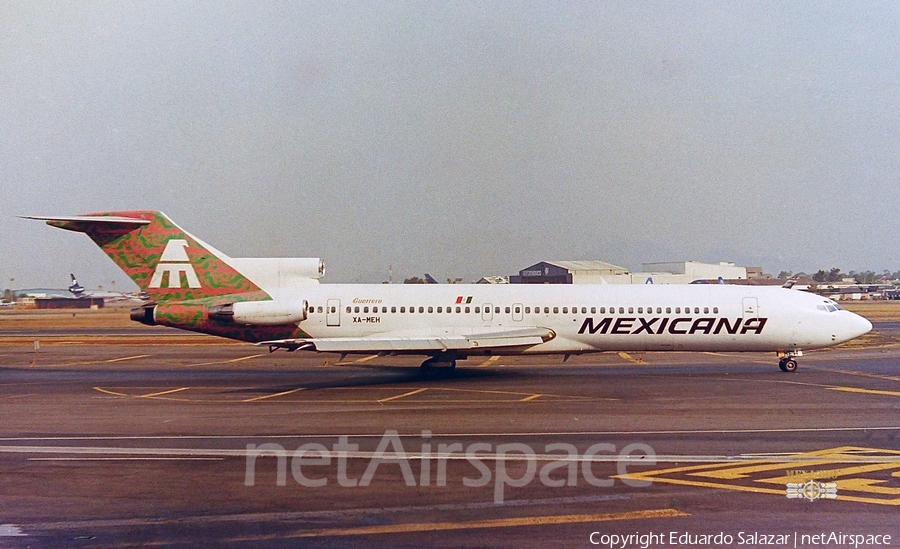 Mexicana Boeing 727-264(Adv) (XA-MEH) | Photo 513780