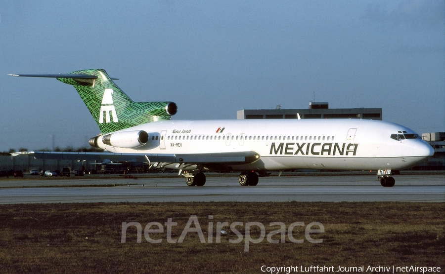 Mexicana Boeing 727-264(Adv) (XA-MEH) | Photo 410640