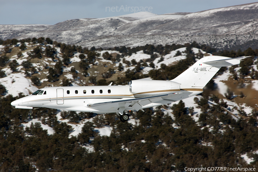 (Private) Cessna 750 Citation X (XA-MIL) | Photo 37247