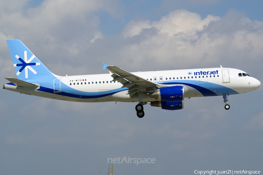 Interjet Airbus A320-214 (XA-MTO) | Photo 69262