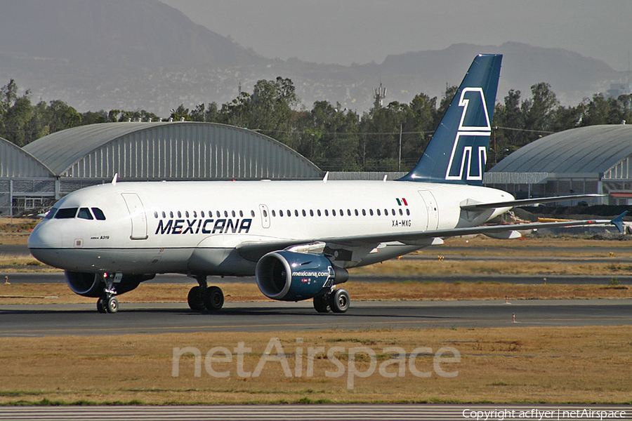 Mexicana Airbus A319-112 (XA-MXG) | Photo 196502