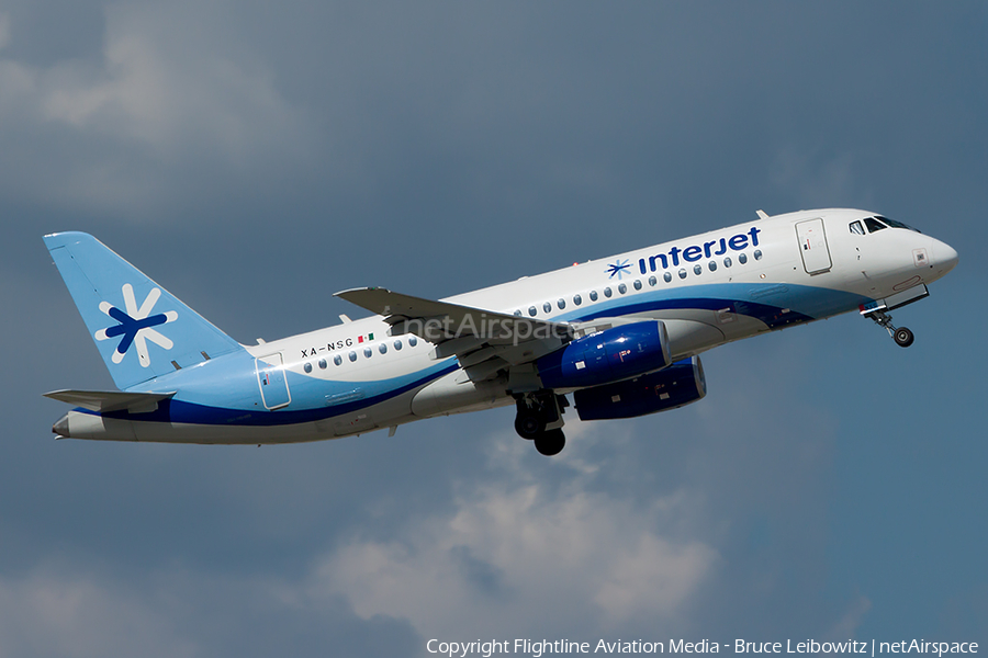 Interjet Sukhoi Superjet 100-95 (XA-NSG) | Photo 95567