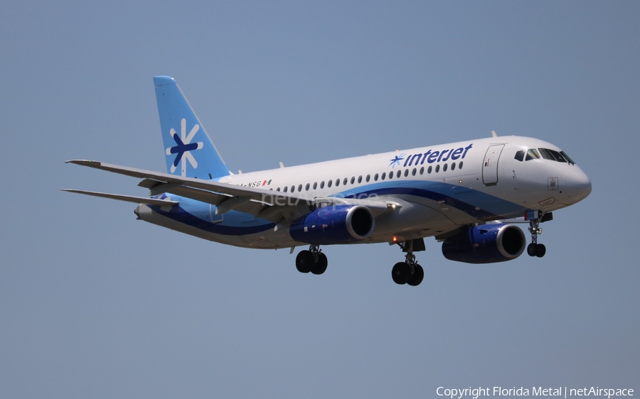 Interjet Sukhoi Superjet 100-95 (XA-NSG) | Photo 303821