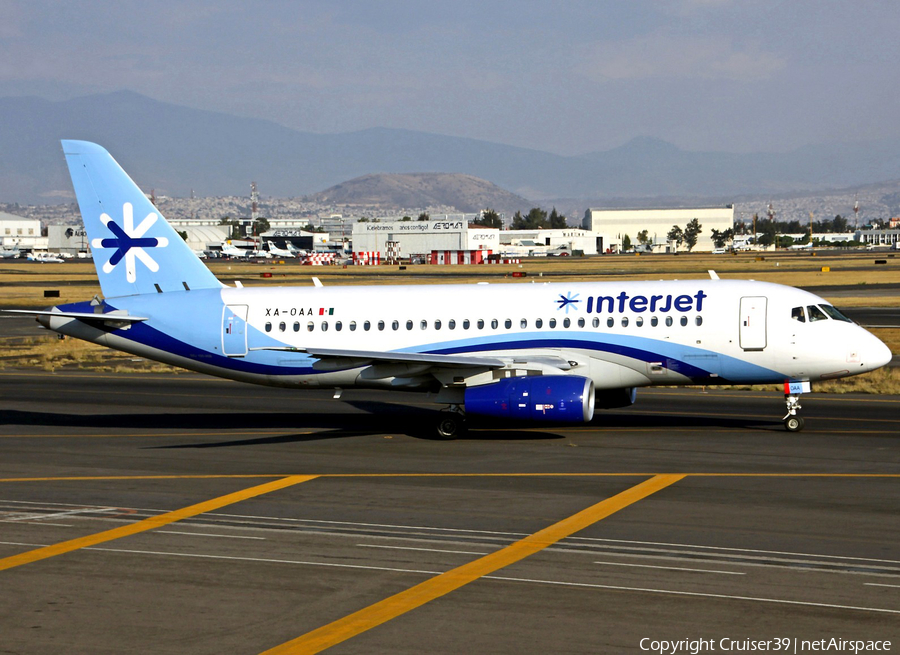 Interjet Sukhoi Superjet 100-95B (XA-OAA) | Photo 265316