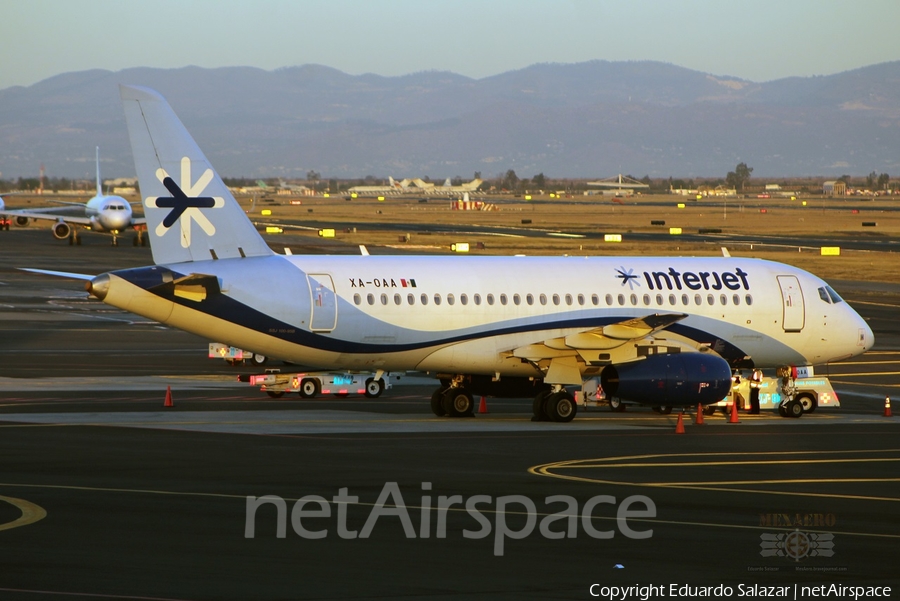 Interjet Sukhoi Superjet 100-95B (XA-OAA) | Photo 395497