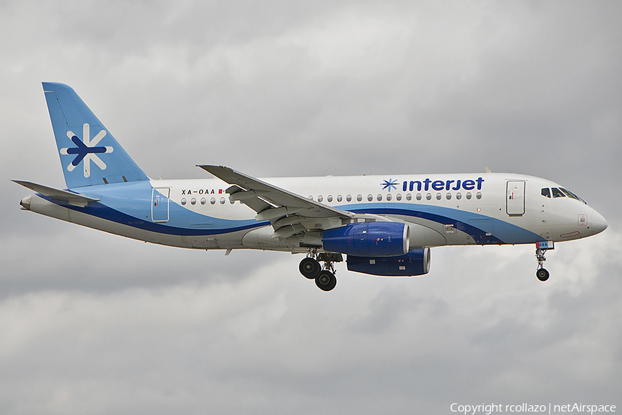 Interjet Sukhoi Superjet 100-95B (XA-OAA) | Photo 97726