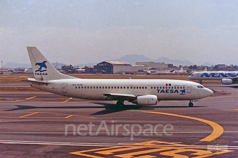 TAESA Lineas Aéreas Boeing 737-3Y0 (XA-RJR) at  Mexico City - Lic. Benito Juarez International, Mexico