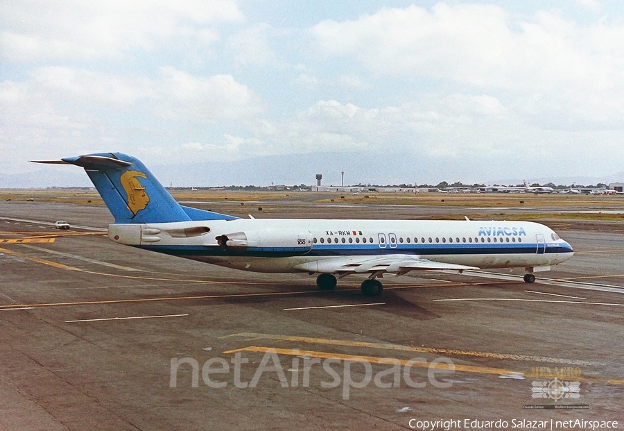AVIACSA Fokker 100 (XA-RKM) | Photo 290578
