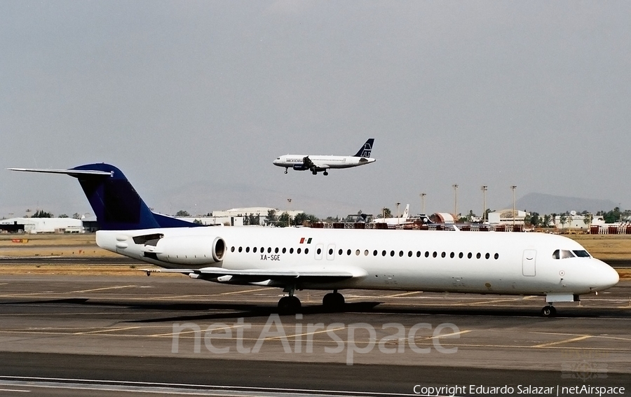 Click Mexicana Fokker 100 (XA-SGE) | Photo 144064
